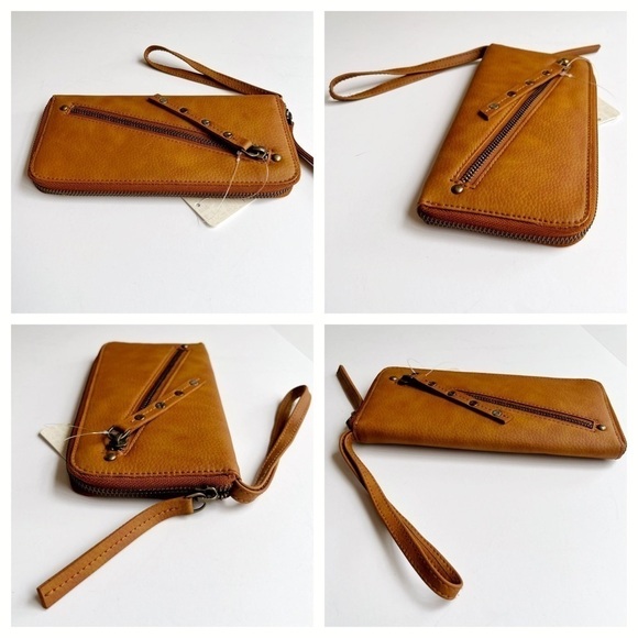 Free People Distressed Vegan Wallet - Picture 8 of 13